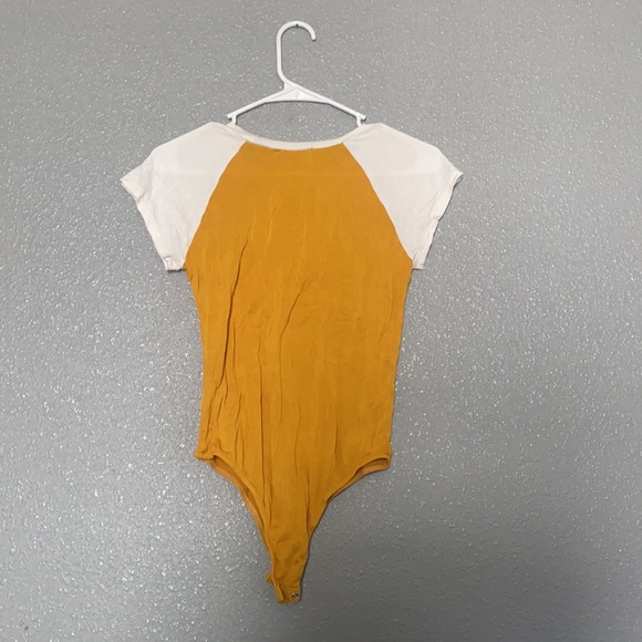 Yellow and white body suit - Picture 2 of 2